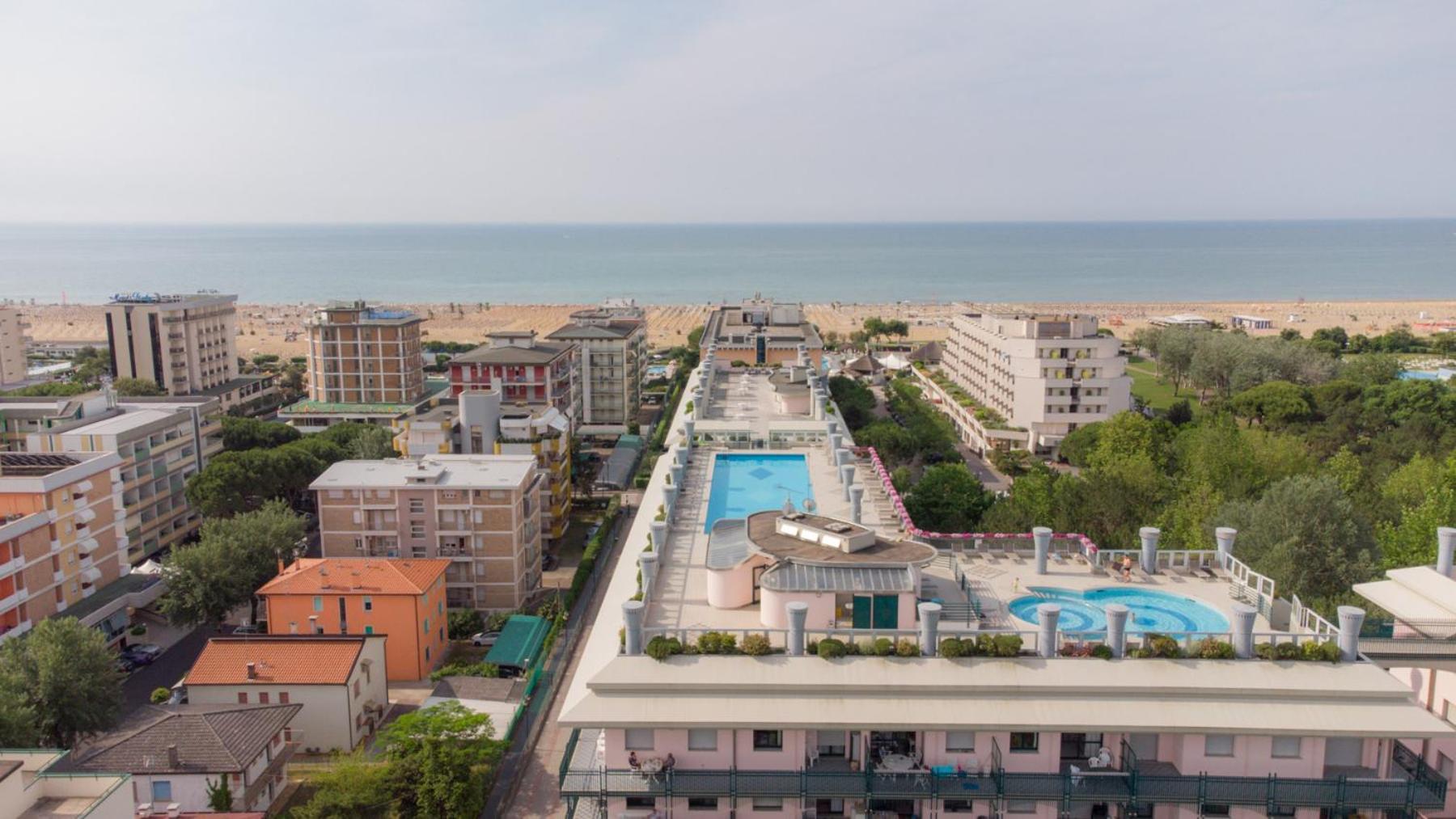 Residenza Delle Terme Apartment Bibione Bagian luar foto